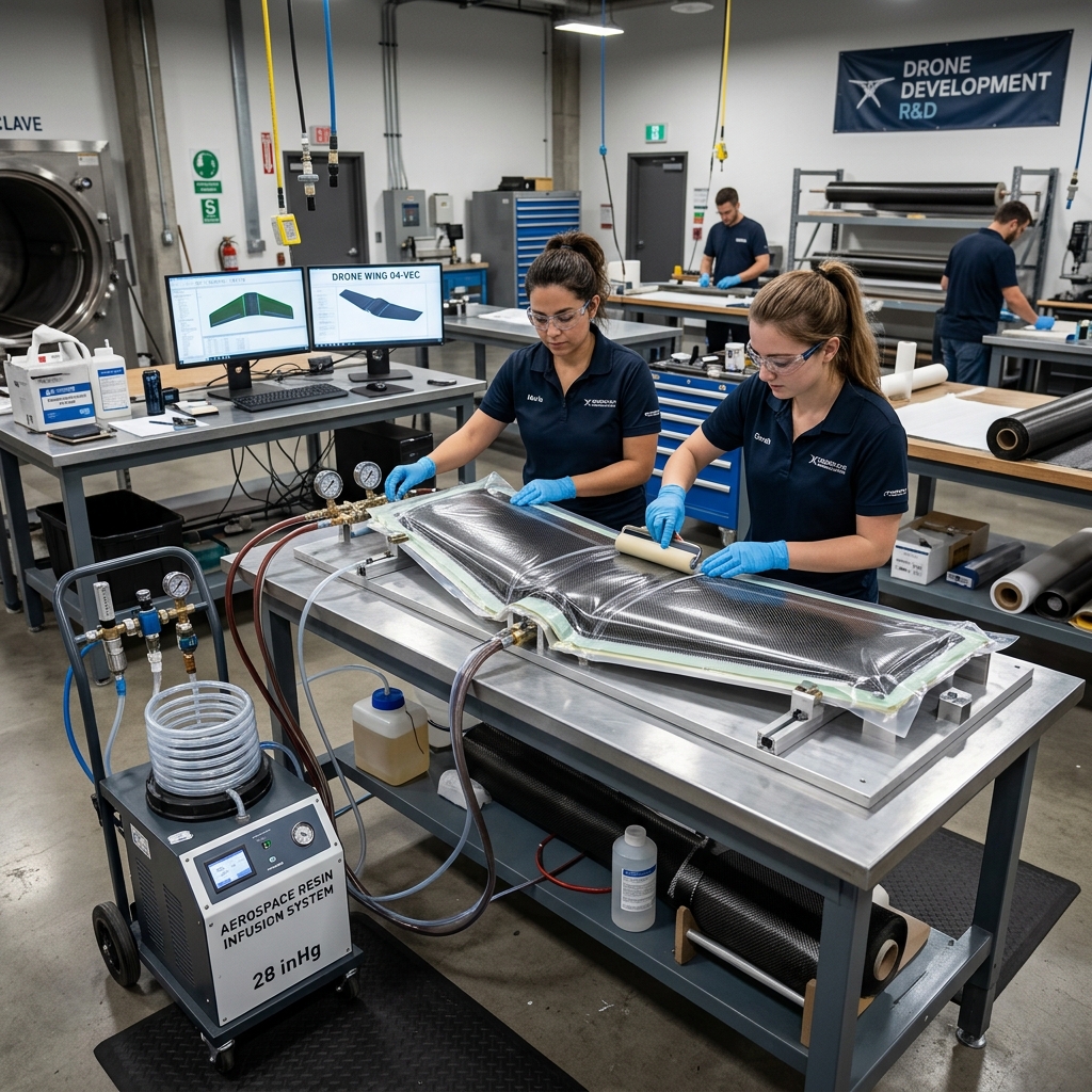 Composite Manufacturing Processes in Aviation Sector